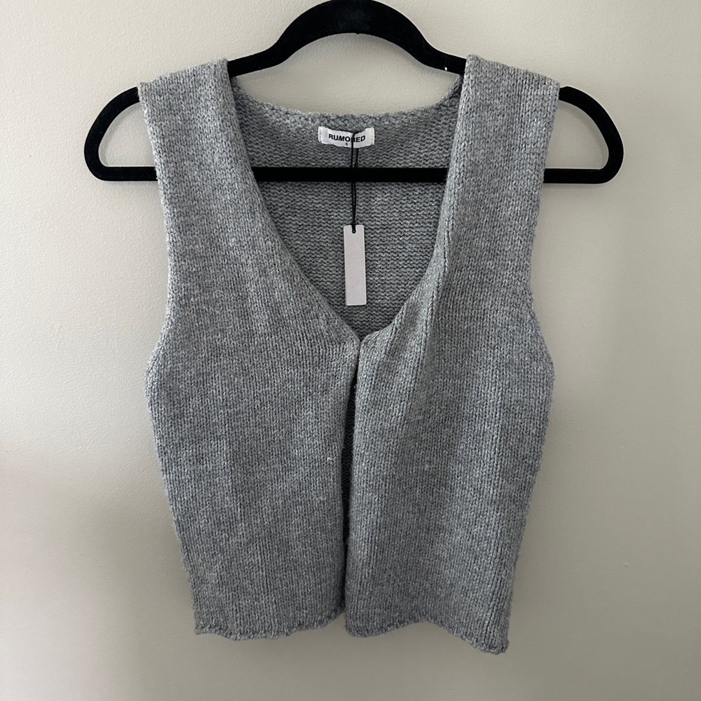 Rumored open front Women's Sweater